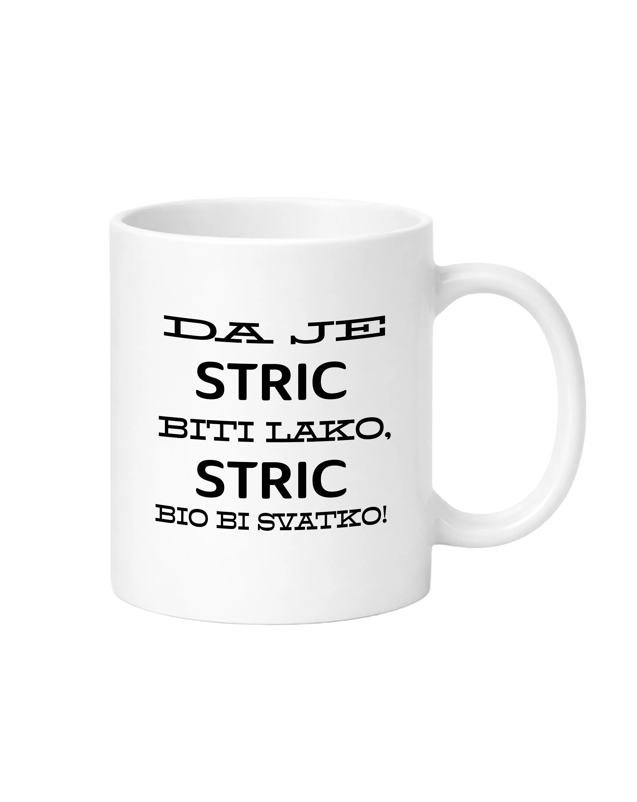 Šalica da je stric biti lako - cover