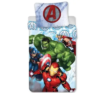 Avengers ‘Heroes’ dječja posteljina, 140×200 cm - cover