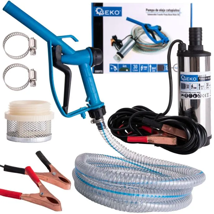 Potopna pumpa za dizel i lož ulje sa pištoljem - NOVO - cover