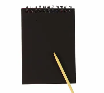 Blok za crtanje grebanjem narančasti - cover