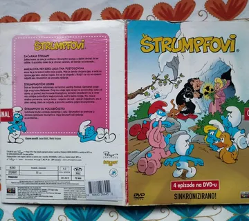 Štrumpfovi   DVD - cover
