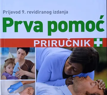 PRVA POMOĆ Priručnik Hrvatski crveni križ - cover