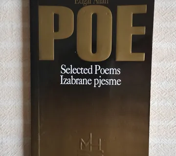 POE IZABRANE PJESME SELECTED POEMS MATICA HRVATSKA  1998 - cover