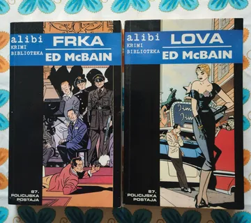 Ed McBain - Frka, Lova - cover