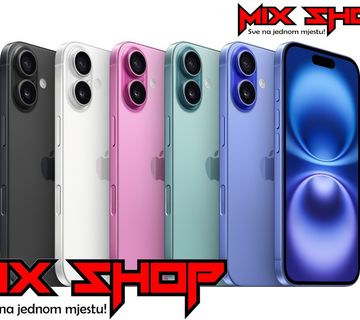 Apple Iphone 16 256GB ◆NOVO◆GARANCIJA◆RAZNE BOJE◆ZAMJENA DA◆ 256 GB - cover