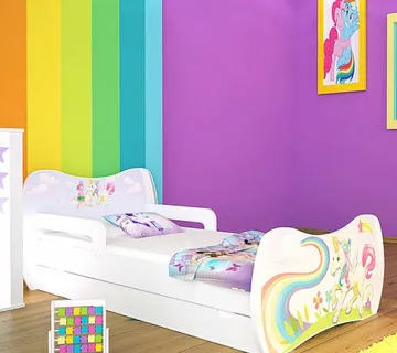 Drveni dječji krevet Dream s ladicom – 180*90 - cover