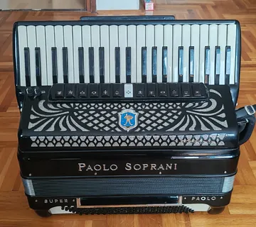 Harmonika Paolo Soprani Super Paolo 120 basova - cover