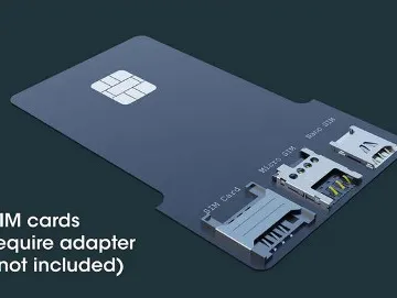 Card reader MANHATTAN Upright za Smart kartice - USB, black - cover