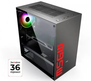 MSGW stolno računalo Gamer R5 a118 - cover