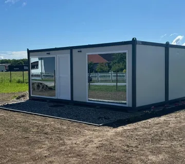 AKCIJSKA CIJENA DO 28.02.2026.g. KONTEJNER 6x2,4m bijeli 091/324-9999 - cover