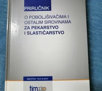 Priručnik o poboljšivačima i ostalim sirovinama za pekarstvo - cover