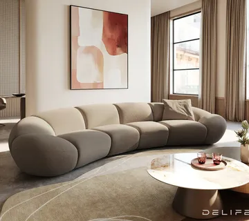 Sofa Lunna 368x175cm, Materijal: Boucle - cover