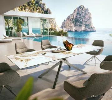 Outdoor stol Edge 300x100cm, Materijal: Keramika Minas Melange - cover