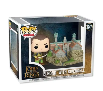 Funko Pop! Town: The Lord of the Rings – Elrond with Rivendell #1747 - cover