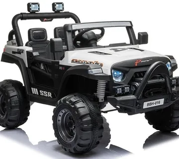 Auto na akumulator BBH-016 - bijeli - cover
