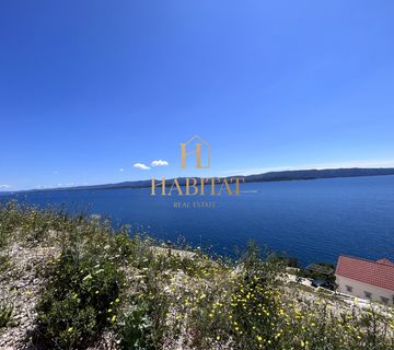 Otok Brac , Vela Farska , 70m do mora , gradjevinska parcela 897m2 sa projektom , gradjevinska dozvola , jedinstvena pozicija - cover