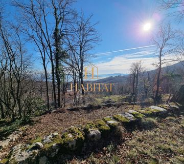 Rukavac, gradevinsko zemljište s pogledom na more od 1050m2 - cover