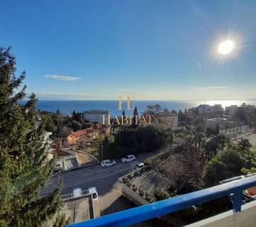 Lovran, stan, 2S+DB, 57 m2, drvarnica, balkon, pogled na more, prodaja - cover