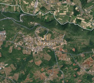 Istra , Kaštel , gradjevinsko zemljiste 750m2 - cover