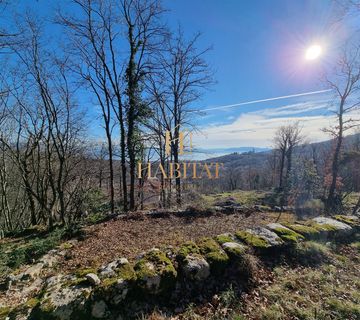 Rukavac, gradevinsko zemljište s pogledom na more 1050m2 - cover