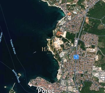 Istra , Porec , gradjevinska parcela 800m2 , pogled na more - cover