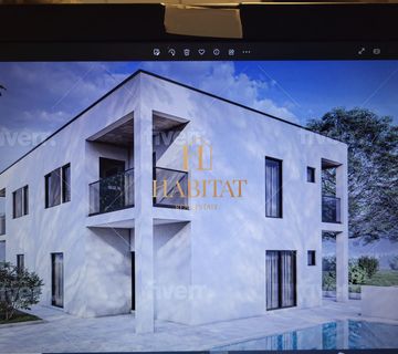 Istra, Umag, dvojna kuća, 180 m2, okućnica 400 m2, novogradnja, prodaja - cover