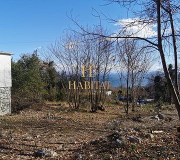Opatija, Ika građevinsko zemljište 1300 m od mora s pogledom - cover