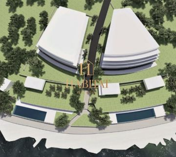 Novi Vinodolski, građevinska parcela, 11.787 m2, projekt za hotel, TOP LOKACIJA, investicija, prodaja - cover