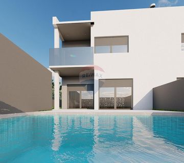 Poreč okolica - Nova, moderna dvojna kuća sa bazenom i krovnom terasom - cover