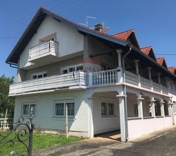 Pisarovina, Bratina, obiteljska kuća 570 m2 s okućnicom 4700 m2, pomoćna zgrada, garaža i lift - cover