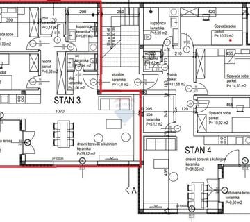 Istra, Kanfanar - vrhunska novogradnja na pješačkoj udaljenosti do centra - 2 sp. sobe - 90m2 - cover