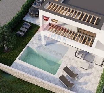 Otok Krk, Malinska-okolica, vila s bazenom 150 m2 - cover