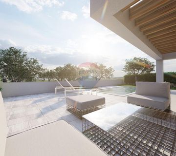 Otok Krk,Malinska-okolica, 2 moderne vile s bazenom, 280 m2 - cover