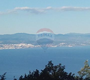 Lovran/Dobreć - Teren 1177m2 prekrasan pogled na cijeli Kvarner - cover