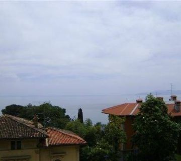 OPATIJA - VOLOSKO, POGLED, BALKON, 50 m. OD MORA - cover