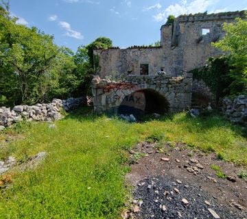 OTOK KRK, VRBNIK kamena kuća za adaptaciju sa vrtom - cover