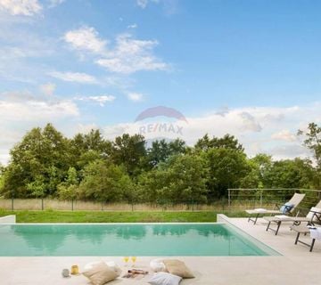 Istra, Svetvinčenat, villa sa bazenom na rubu mjesta - cover