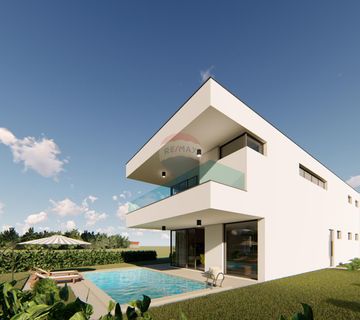 OTOK KRK-OMIŠALJ moderna villa sa bazenom na prodaju  - cover
