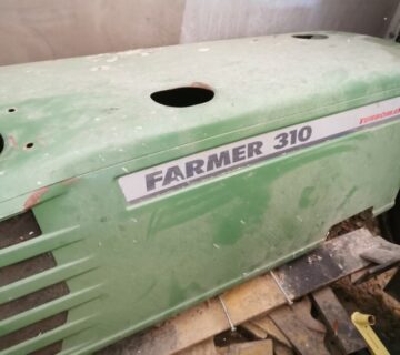 Hauba za traktor Fendt + nosači za blatobrane napred - cover