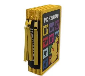 Pokémon troslojna pernica s priborom - cover