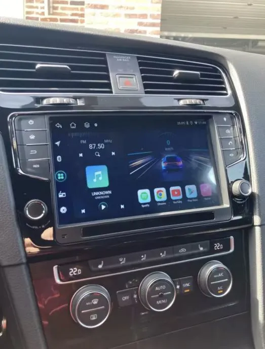 VW FOLF 7 2012-2018 originalna 2din multimedija radio navigacija ekran - cover