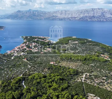 POLJOPRIVREDNO ZEMLJIŠTE (26.600 m2), POGLED NA MORE, POVLJA, OTOK BRAČ - cover