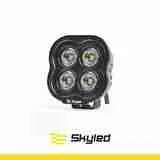 SKYLED Clover crna 20F kvadratna radna svjetiljka 9-36V, 20W, 2600 Lm - cover