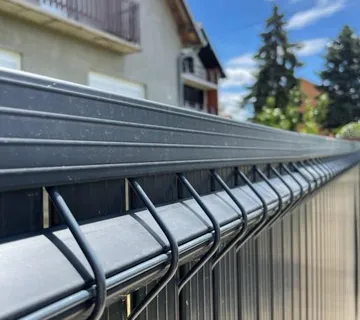 PVC letvice za ogradu (za 3D panele) – 153x205 cm – vertikalna ispuna - cover