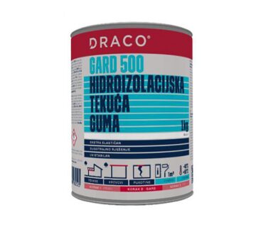 Hidroizolacija DRACO Gard 500 bijeli ili sivi 1kg - Siva - cover