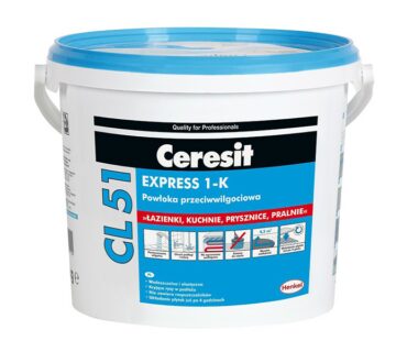 Hidroizolacijska fleksibilna tekuća folija 5kg CL51 CERESIT - cover