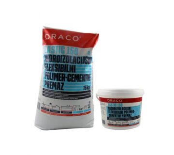 Hidroizolacijski premaz DRACO Lastic 150 A(15kg) + B(5kg) 20kg - cover