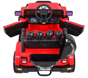 Auto na akumulator Full Time 4WD 4x4 - crveni - cover