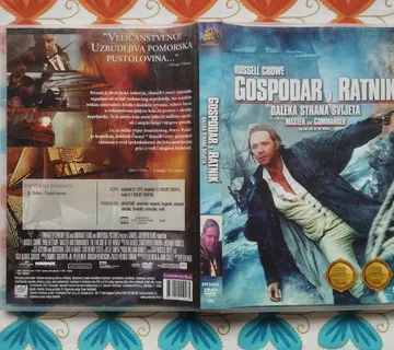 Gospodar i Ratnik; daleka strana svijeta  DVD - cover