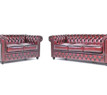 Chesterfield Set Garnitura Original Leather | 2 + 3 sjedišta - cover